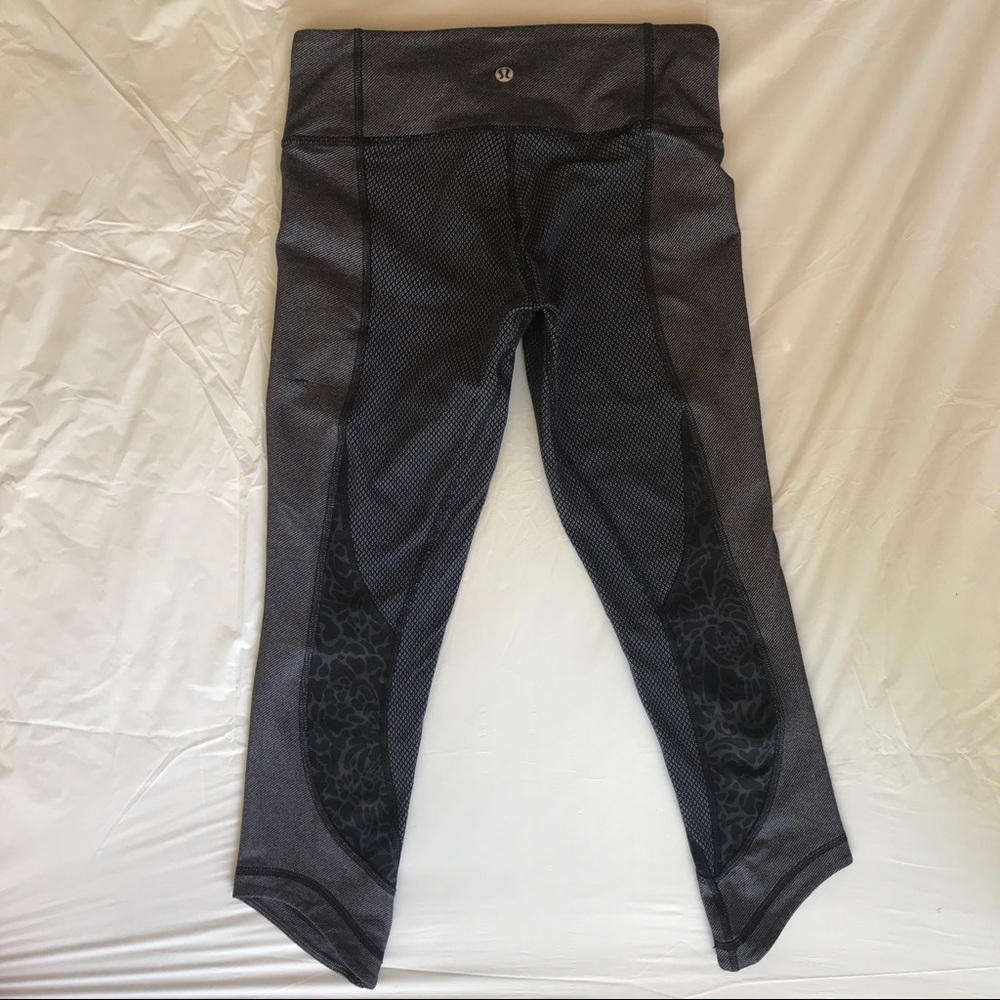 Lululemon Wunder Under Mixed Print Leggings